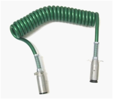 Coiled Airline Assembly Green